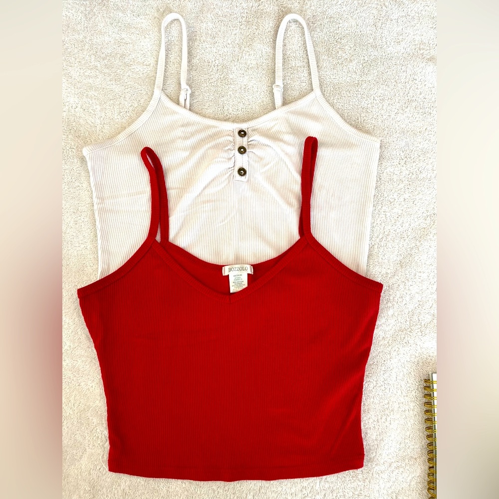 2 piece Bozzolo Crop Tanks